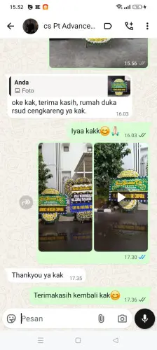 Testimonial Papan Bunga Pernikahan banjaririgasi