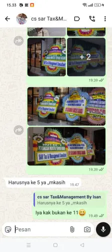 Testimonial Papan Bunga banjaririgasi
