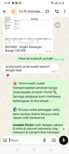 Testimonial Papan Bunga banjaririgasi