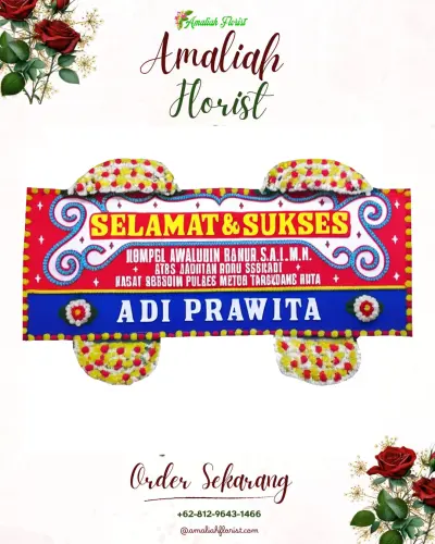 Karangan Bunga Ucapan Selamat banjaririgasi