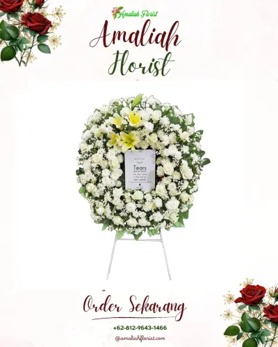 Krans Bunga Duka Cita banjaririgasi